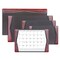 Dacasso Burgundy Leather Desk Pad w/ 2022 Calendar Insert, 25.5 x 17.25 PR-7040 - alternate 4